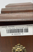Load image into Gallery viewer, Antique Emperor Clock Company Wooden Finish Mantel Clock From Rose & Peter