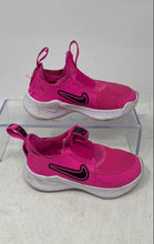 Load image into Gallery viewer, Nike Kids Flex Runner 3 Pink Round Toe Low Top Slip-On Sneakers Shoes Size 8C