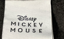 Load image into Gallery viewer, Disney Womens Black Long Sleeve Embroidered Mickey Mouse Full-Zip Hoodie Size XS