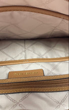 Load image into Gallery viewer, Michael Kors Womens Jet Set Beige Brown Signature Print Double Handle Tote Bag
