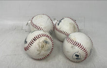 Load image into Gallery viewer, Lot Of 4 Pcs Rawlings White Official League Baseballs Sporting Practice Ball