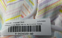 Load image into Gallery viewer, BCBGeneration Womens White Multicolor Chevron Print Cowl Neck Slip Dress Size 2