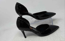 Load image into Gallery viewer, Calvin Klein Womens Gloria Black Leather Slip-On Pointed Toe Pump Heels Size 8 M