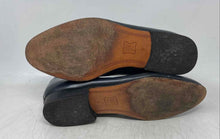 Load image into Gallery viewer, Giorgio Brutini Mens Blue Leather Round Toe Slip-On Loafer Shoes Size 9