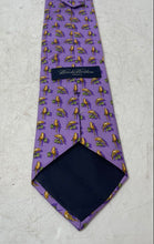 Load image into Gallery viewer, Brooks Brothers Makers Mens Purple Printed Classic Pointed Neck Tie