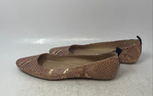 Load image into Gallery viewer, Karl Lagerfeld Womens Tan Animal Print Closed Toe Slip-On Ballet Flat Size 9.5