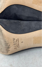 Load image into Gallery viewer, J. Crew Womens Elsie Gray Leather Pointed Toe Stiletto Pump Heels Size 9