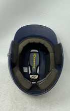 Load image into Gallery viewer, Easton Z5 Navy Blue & White Baseball Softball Batting Helmet Size 6 3/8 - 7 1/8