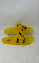 Load image into Gallery viewer, Karl Lagerfeld Paris Womens Thea Yellow Open Toe Slide Sandals Size 7M EUR 37.5B