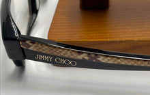 Load image into Gallery viewer, Authentic Jimmy Choo Women's Black Python Glasses