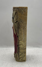 Load image into Gallery viewer, Decorative Gold-Tone Hinged Incense Holder Box With A Painted Buddha Figure