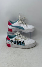 Load image into Gallery viewer, Puma Kids Cali Novelty 373038-01 White Pink Blue Lace-Up Sneaker Shoes Size 6C