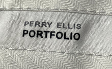 Load image into Gallery viewer, Perry Ellis Portfolio Mens Khaki Slash Pockets Belt Loops Dress Pants Size 36x32