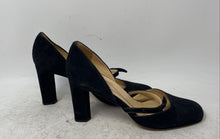 Load image into Gallery viewer, Kate Spade New York Womens Black Suede Square Toe High Block D'Orsay Heels Sz 8M