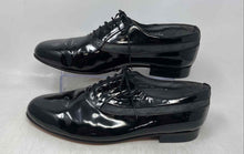 Load image into Gallery viewer, Stacy Adams Mens Black Patent Leather Lace-Up Oxford Dress Shoes Size 10.5M