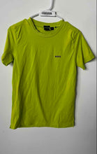 Load image into Gallery viewer, Boss Mens Green Crew Neck Short Sleeve Pullover T-Shirt Size Small