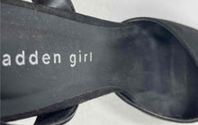 Load image into Gallery viewer, Madden Girl Womens Summit Black High Block Heel Ankle Strap Sandals Size 8.5 M