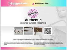 Load image into Gallery viewer, Authentic Versace Women's Nude Glasses