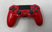 Load image into Gallery viewer, Sony PlayStation DualShock 4 Red Wireless Video Gaming Controller Not Tested