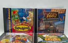 Load image into Gallery viewer, Lot Of 9 Pcs Assorted Multicolor Mixed Variety Action Video CD Games