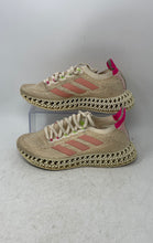 Load image into Gallery viewer, Adidas Womens 4DFWD Q46444 Beige Pink Lace-Up Running Sneaker Shoes Size 7