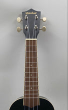 Load image into Gallery viewer, Mitchell MU40 Black And Brown Right-Handed Soprano Ukulele Small With Box