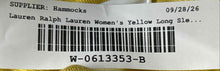 Load image into Gallery viewer, Lauren Ralph Lauren Womens Yellow Long Sleeve Two Pockets Button-Up Shirt Size L