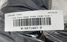 Load image into Gallery viewer, Anne Klein Womens Everly Black Moc Toe Slip-On Penny Loafer Shoes Size 8