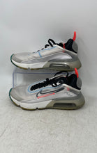 Load image into Gallery viewer, Nike Womens Air Max 2090 CT7698-100 White Blue Lace-Up Sneakers Shoes Size 7