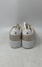 Load image into Gallery viewer, GBG Los Angeles Womens Mellow White Peach Silver Platform Sneaker Shoes Sz 7.5M