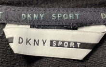 Load image into Gallery viewer, DKNY Sport Womens Black Long Sleeve Cropped Pullover Hoodie Size XL