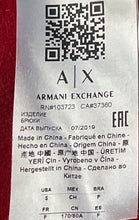 Load image into Gallery viewer, Armani Exchange Mens Red Side-Taping Elastic Waist Pull-On Sweatpants Size Small