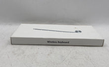 Load image into Gallery viewer, Apple Model A1314 Silver White Portable Wireless Keyboard Not Tested