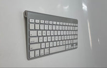 Load image into Gallery viewer, Apple A1314 White Gray Wireless Bluetooth Standard Keyboard Not Tested