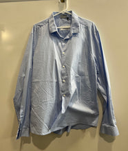 Load image into Gallery viewer, ASOS Design Mens Light Blue Long Sleeve Button-Up Shirt Size 3XL