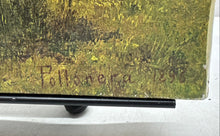 Load image into Gallery viewer, Canvas Reproduction Of A Painting Cuadro Campestre By Carlo Pollonera Dated 1898