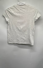 Load image into Gallery viewer, DKNY Girls Gray Heart Print Short Sleeve Crew Neck Pullover T-Shirt Size M 8-10