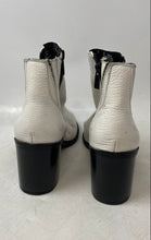 Load image into Gallery viewer, Kenneth Cole Reaction Womens White Leather Block Ankle Boots Size 9M