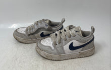 Load image into Gallery viewer, Nike Kids Jordan 1 Low ALT Blue White Lace-Up Sneakers Shoes Size 11C