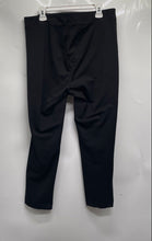 Load image into Gallery viewer, Calvin Klein Womens Black Pleated Elastic Waist Pull-On Ankle Pants Size XL