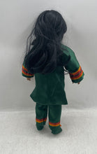 Load image into Gallery viewer, American Diary Lian Ying Green Embroidered Outfit 16 Inch Porcelain Doll