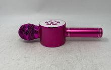 Load image into Gallery viewer, Fishoaky CT005 Pink Bluetooth Portable Karaoke Microphone Not Tested