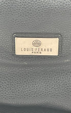 Load image into Gallery viewer, Louis Feraud Womens Blue Leather Inner Pockets Shoulder Backpack