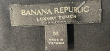Load image into Gallery viewer, Banana Republic Mens Black Luxury Touch Cotton Pullover Sweater Size M