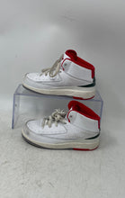 Load image into Gallery viewer, Nike Kids Air Jordan 2 Retro DQ8563-101 White Lace-Up Sneaker Shoes Size 10C
