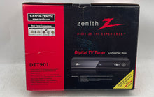 Load image into Gallery viewer, Zenith Model DTT901 Composite Video RCA Digital TV Tuner Converter Box Untested