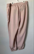 Load image into Gallery viewer, Express Womens Pink Mid Rise Drawstring Pockets Elastic Waist Ankle Pants Size M