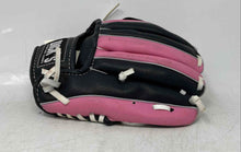 Load image into Gallery viewer, Dick's Sporting Goods Youth Pink & Black Leather Adjustable Cuff Baseball Glove