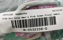 Load image into Gallery viewer, Nike Mens LeBron 21 Premium Pink Green Floral Embroidered Sneaker Shoes Size 10