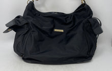 Load image into Gallery viewer, Sapsucker Womens Black Nylon Outer Zip Pockets Single Strap Shoulder Bag